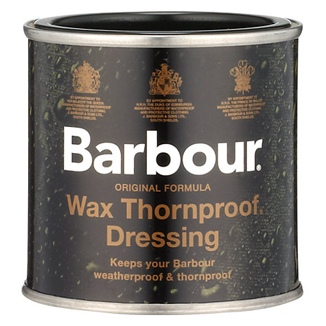 barbour international sylkoil wax tin